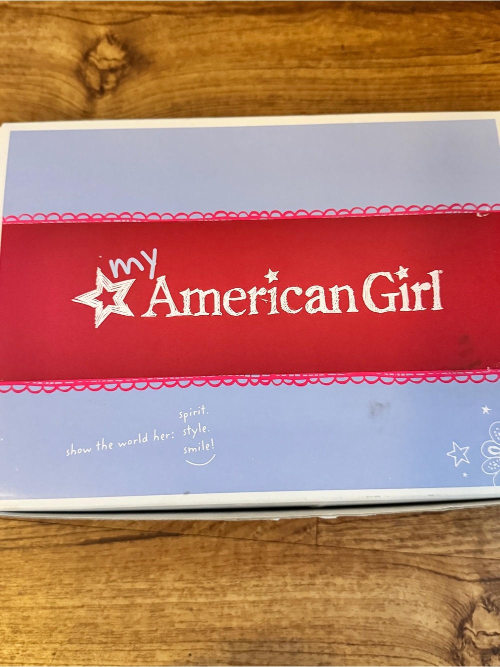 American Girl Starry Doll Holder 18” Doll Wall Display F3518 New in Box